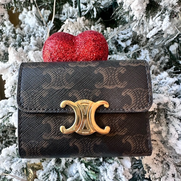 Authentic COMPACT WALLET WITH COIN TRIOMPHE IN TRIOMPHE CANVAS. - Picture 13 of 15